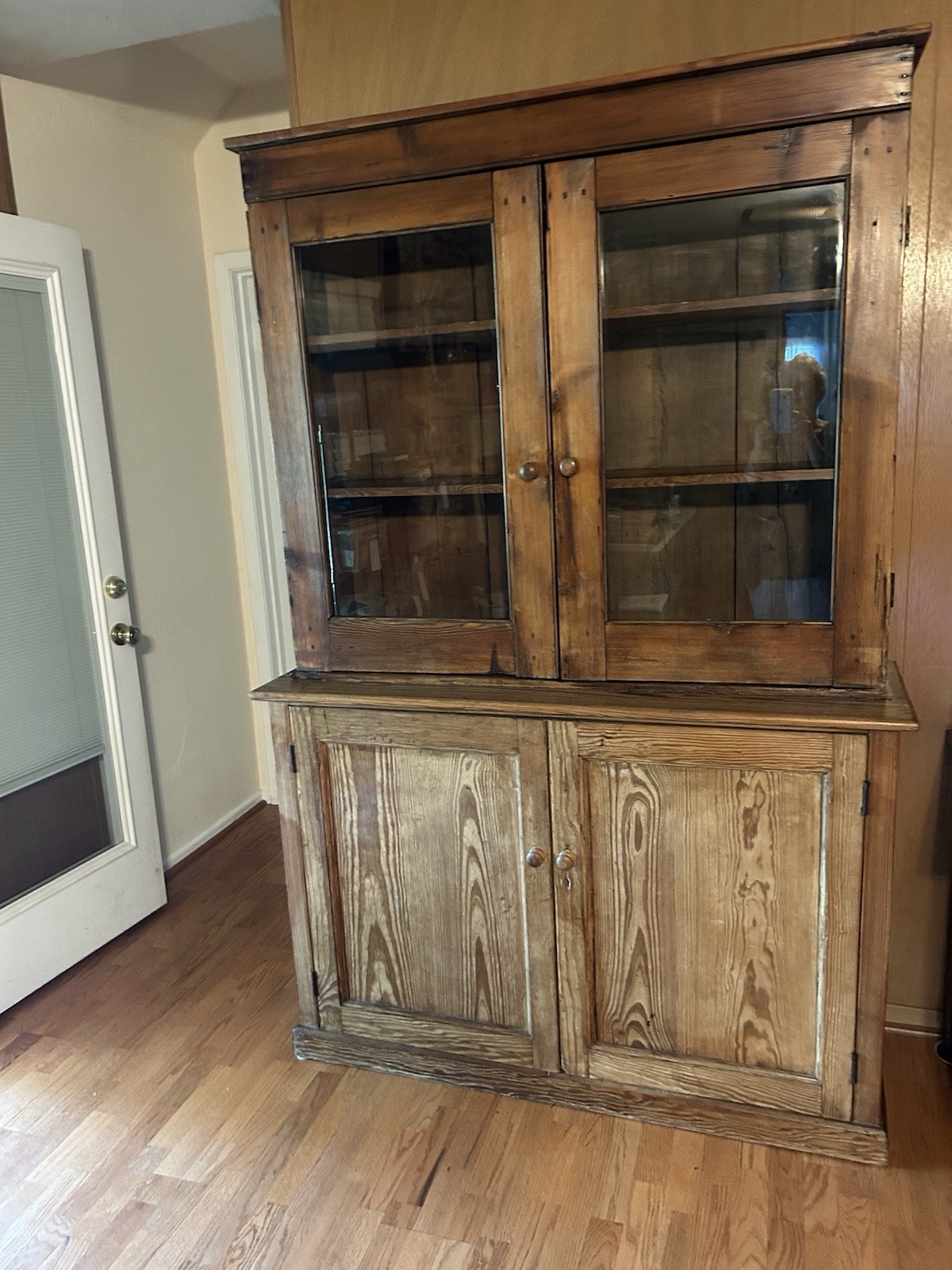 antique primitives Circ 1850 Marriage Of Two Pine Cabinets antique primitives Circ 1850 Marriage Of Two Pine Cabinets