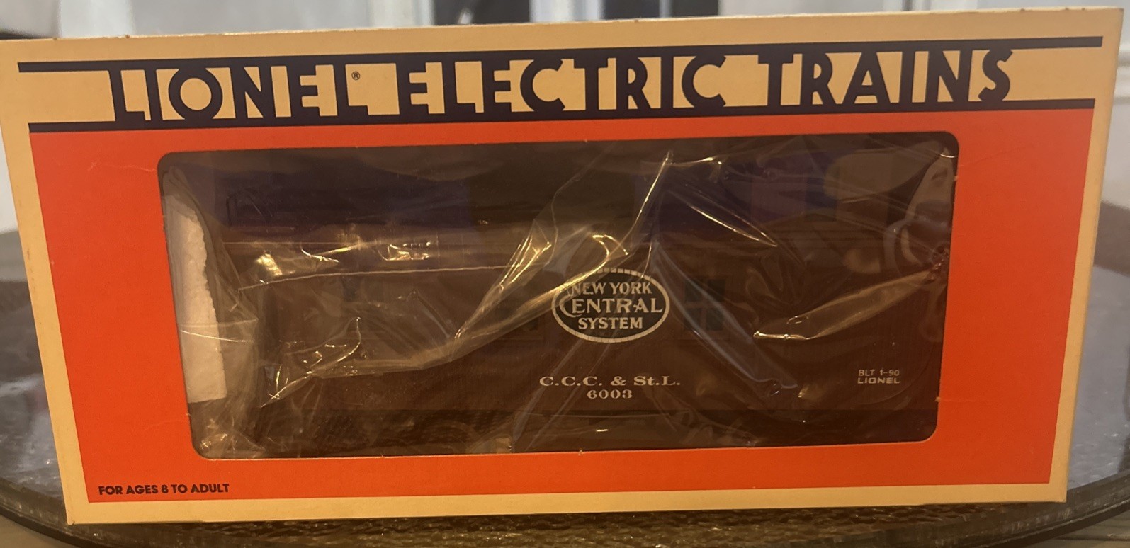 Lionel 6-17611 O Gauge New York Central Illuminated Woodside Caboose #6003 NIB