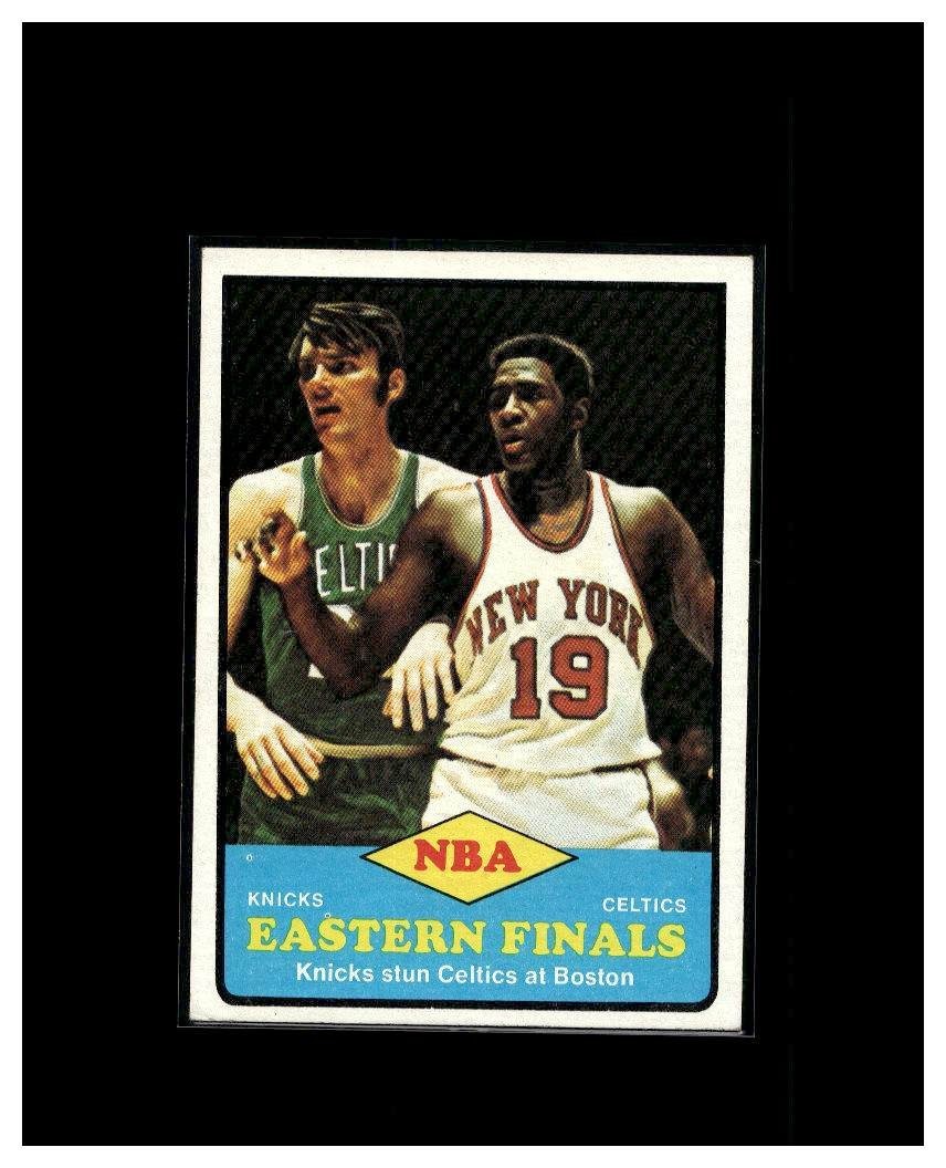 1973-74 Topps NBA Eastern Finals Willis Reed, Hank Finkel #66 