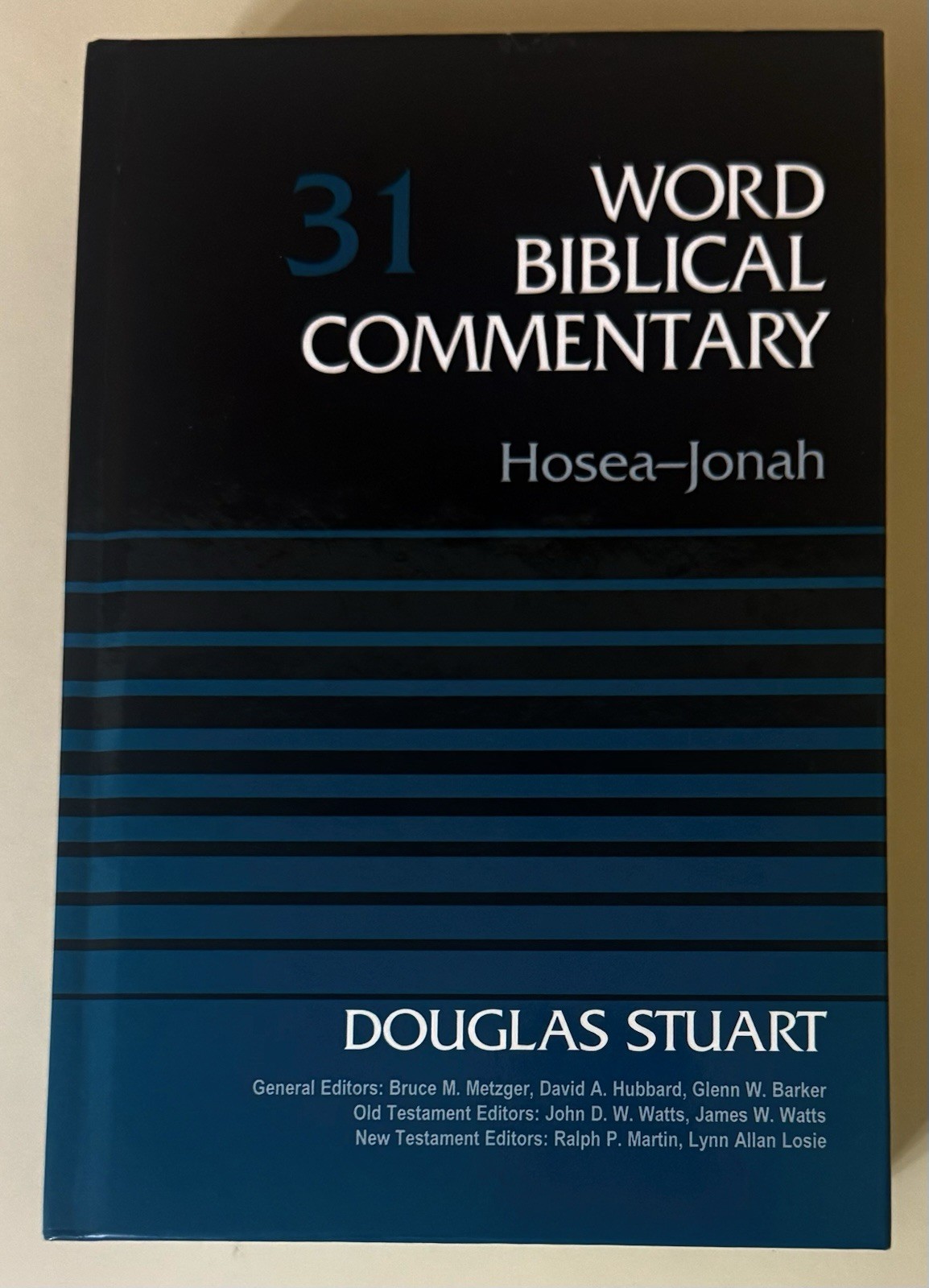 Hosea-Jonah, Volume 31 (Word Biblical Commentary) Hosea-Jonah, Volume 31 (Word Biblical Commentary)