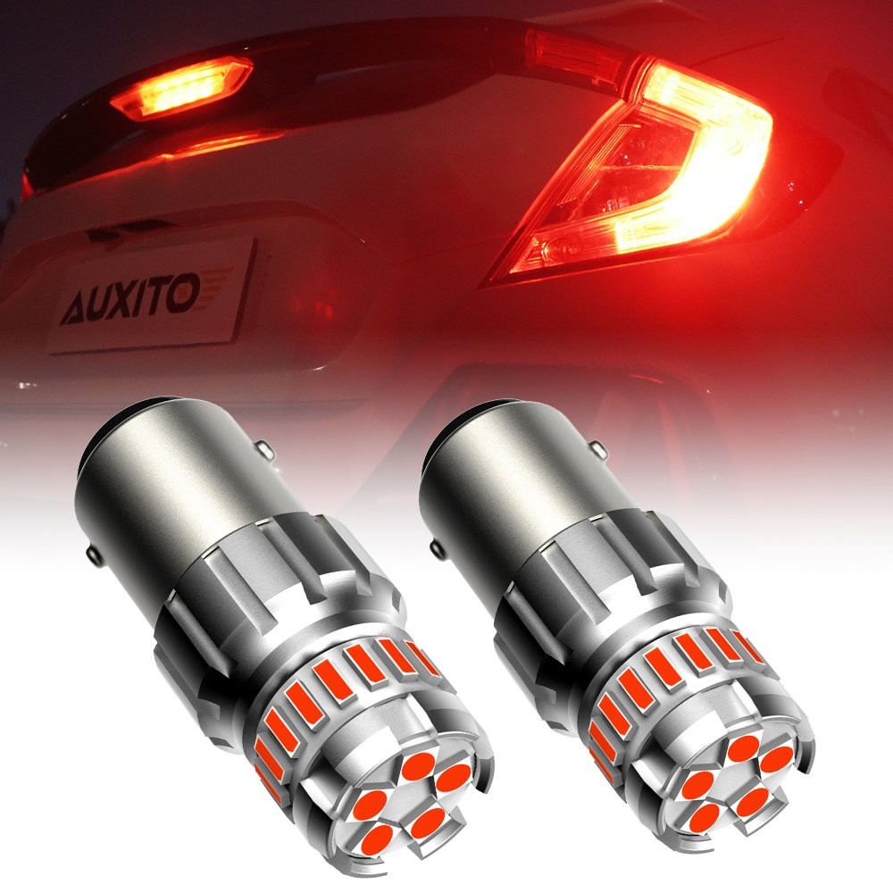 2-20x AUXITO 2057 1157 Red LED Stop Turn Signal Brake Tail Light Bulbs BAY15D