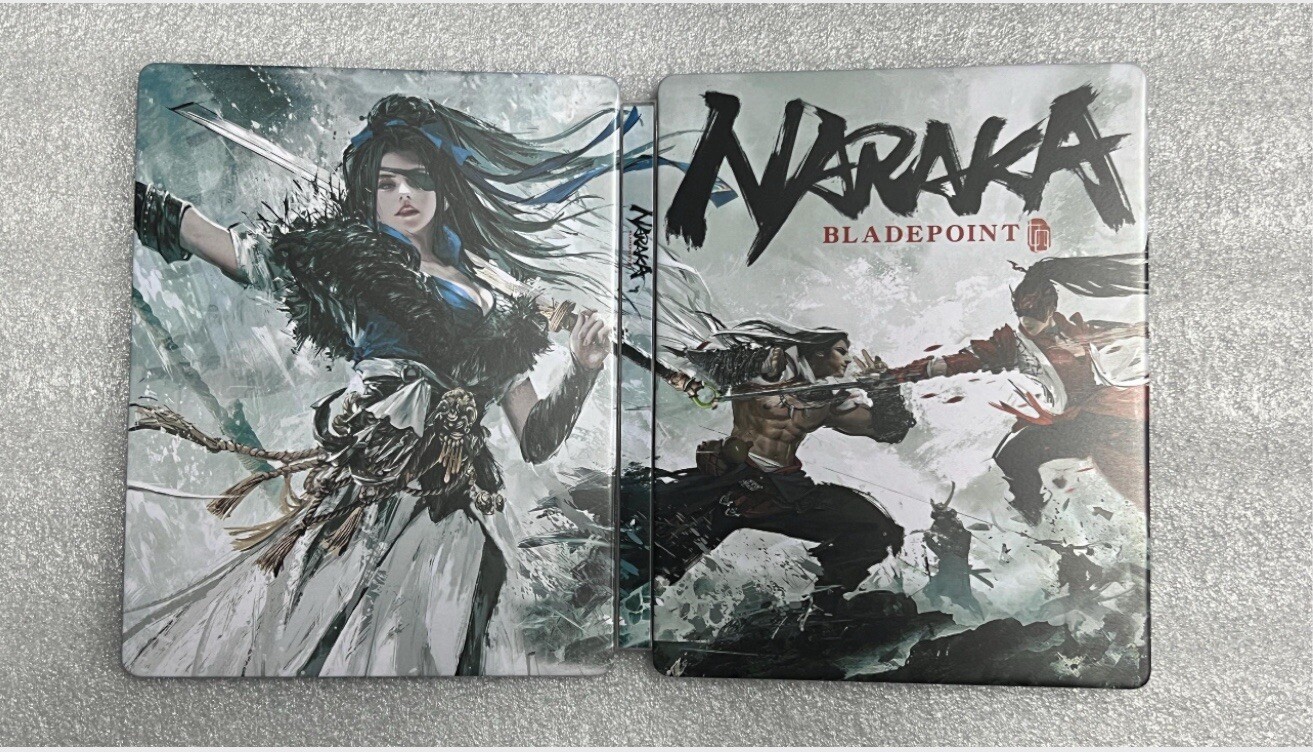 Naraka Custom made G2 Steelbook Case only for PS4/PS5/Xbox (No Game) New