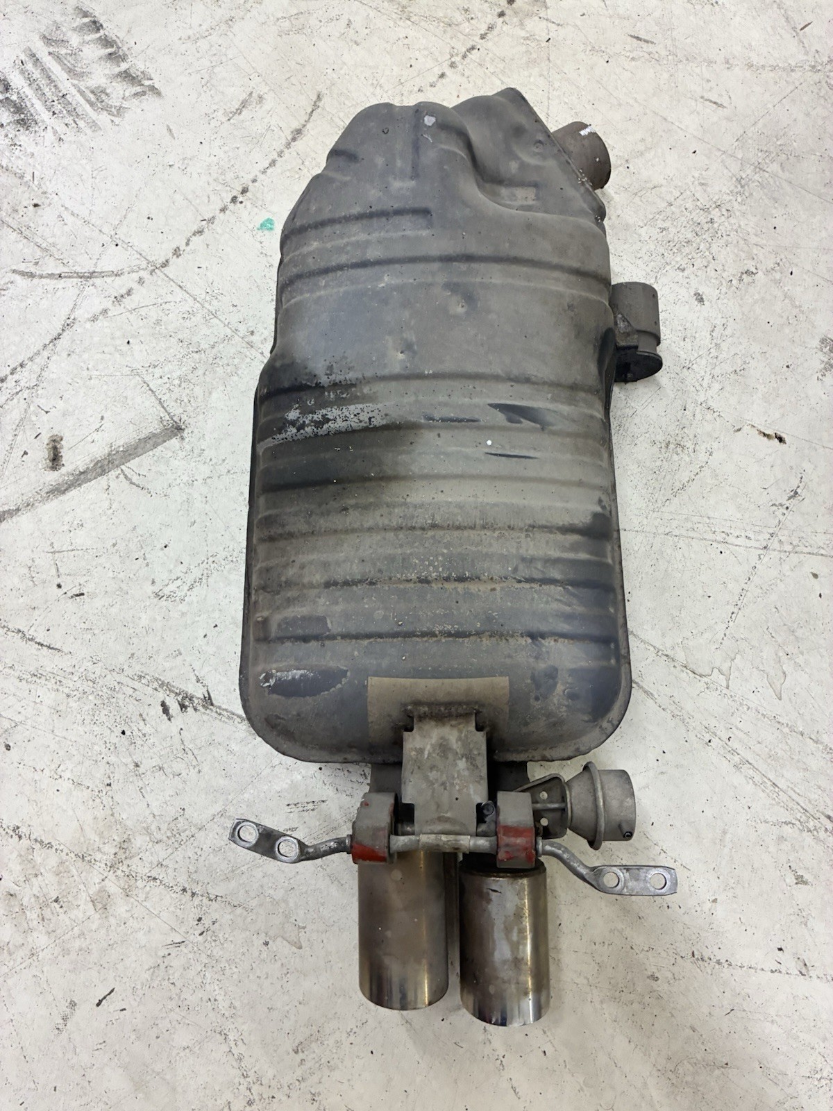 07-10 BMW X3 REAR EXHAUST MUFFLER VALVED M-SPEC 3.0Si OEM 07-10 BMW X3 REAR EXHAUST MUFFLER VALVED M-SPEC 3.0Si OEM