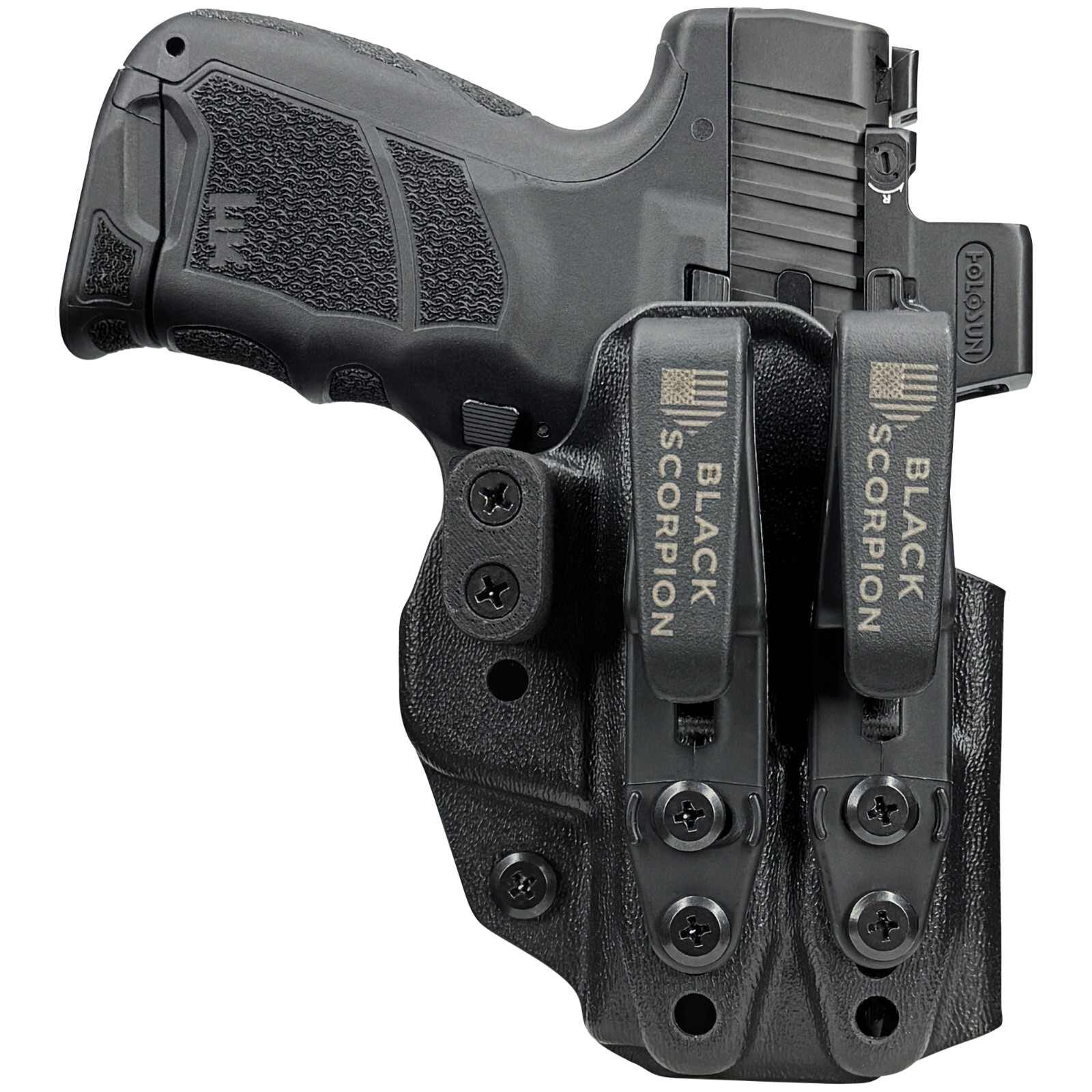 Black Scorpion Gear AIWB Dual Clip X Holster fits Heckler & Koch CC9