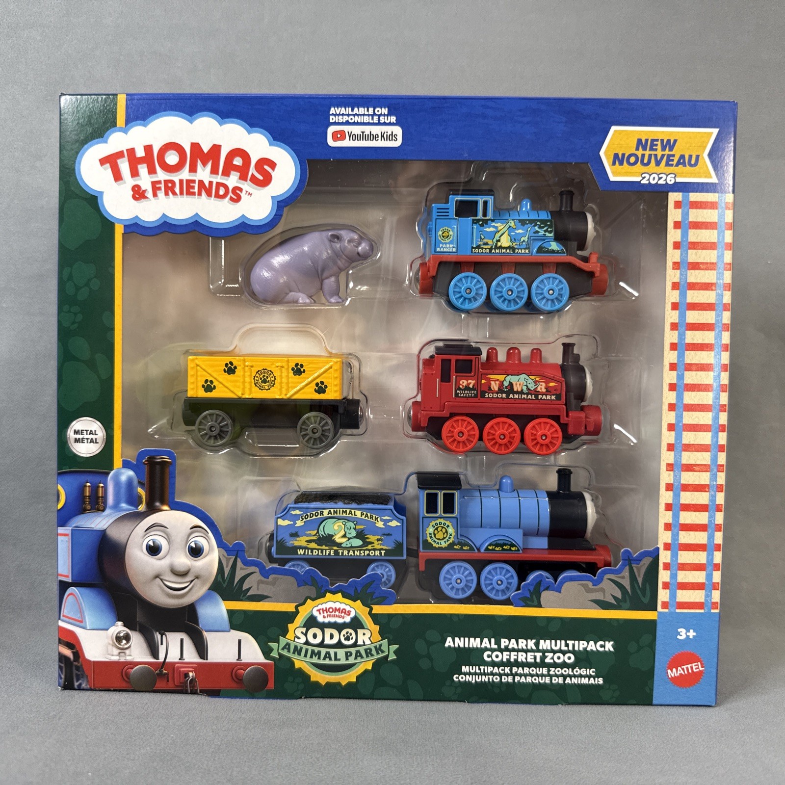 Thomas & Friends Diecast Train Set Sodor Animal Park - New Sealed Edward Rosie Thomas & Friends Diecast Train Set Sodor Animal Park - New Sealed Edward Rosie