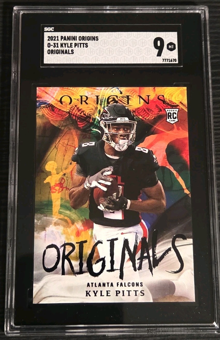 2021 Panini Origins Originals Kyle Pitts Rookie Case Hit SSP SGC 9