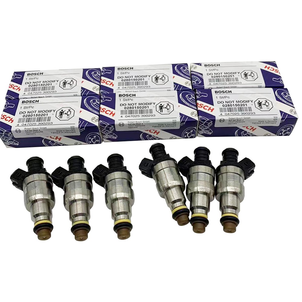 OEM 6PC Best Upgrade Fuel Injectors For 83-86 BMW 533i 535i 3.2L 3.5L 0280150201
