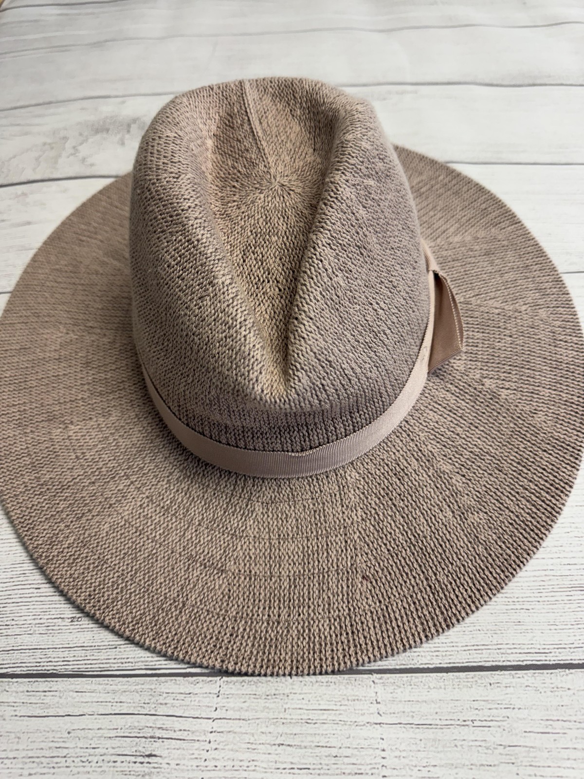 Brixton Hat Fedora Lyons Knit Packable Womens Adjustable Chalk Pink Travel
