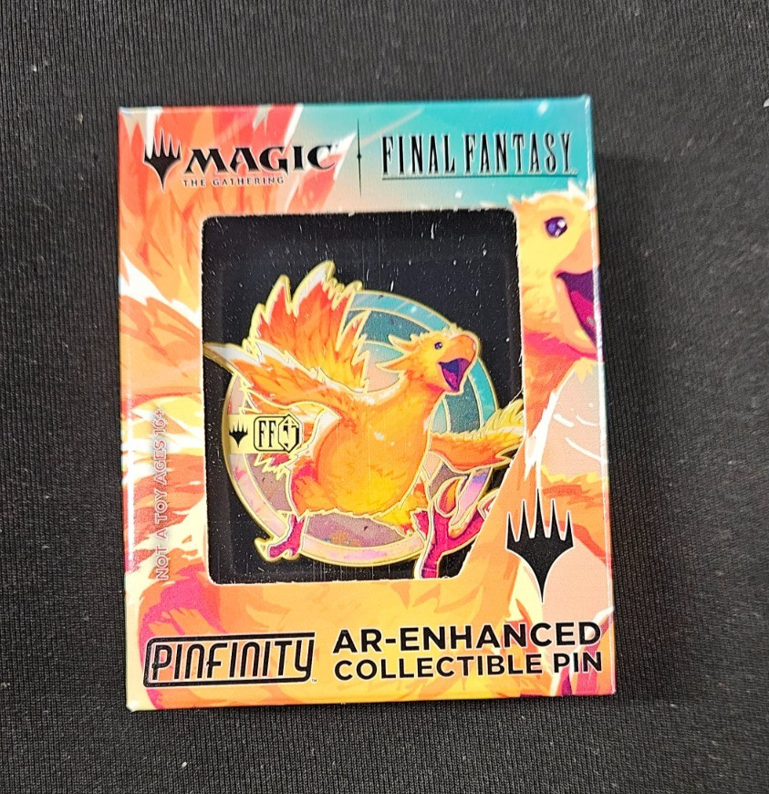 Magic: The Gathering x Pinfinity – Chocobo Racing Pin Final Fantasy, AR-Enhanced