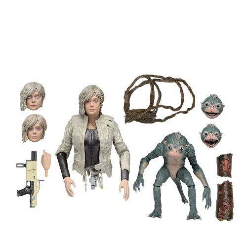 NECA Predator Badlands Ultimate Thia and Bud Action Figure - 7\
