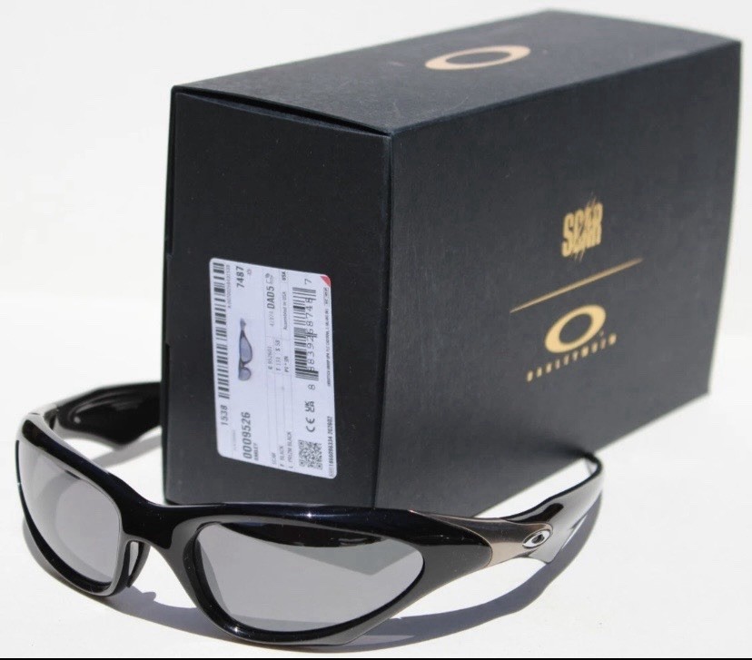 OAKLEY Scar MUZM Collection Sunglasses Black/Prizm Black OO9526-01 RARE
