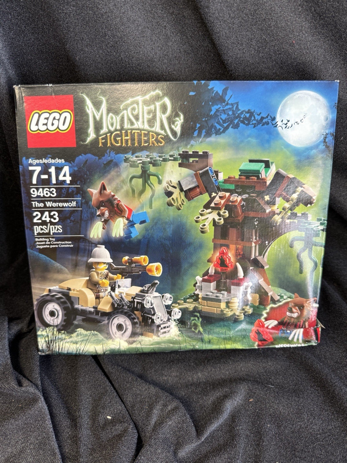 Vintage Sealed Lego Monster Fighters 9463 Never Opened Box Damage