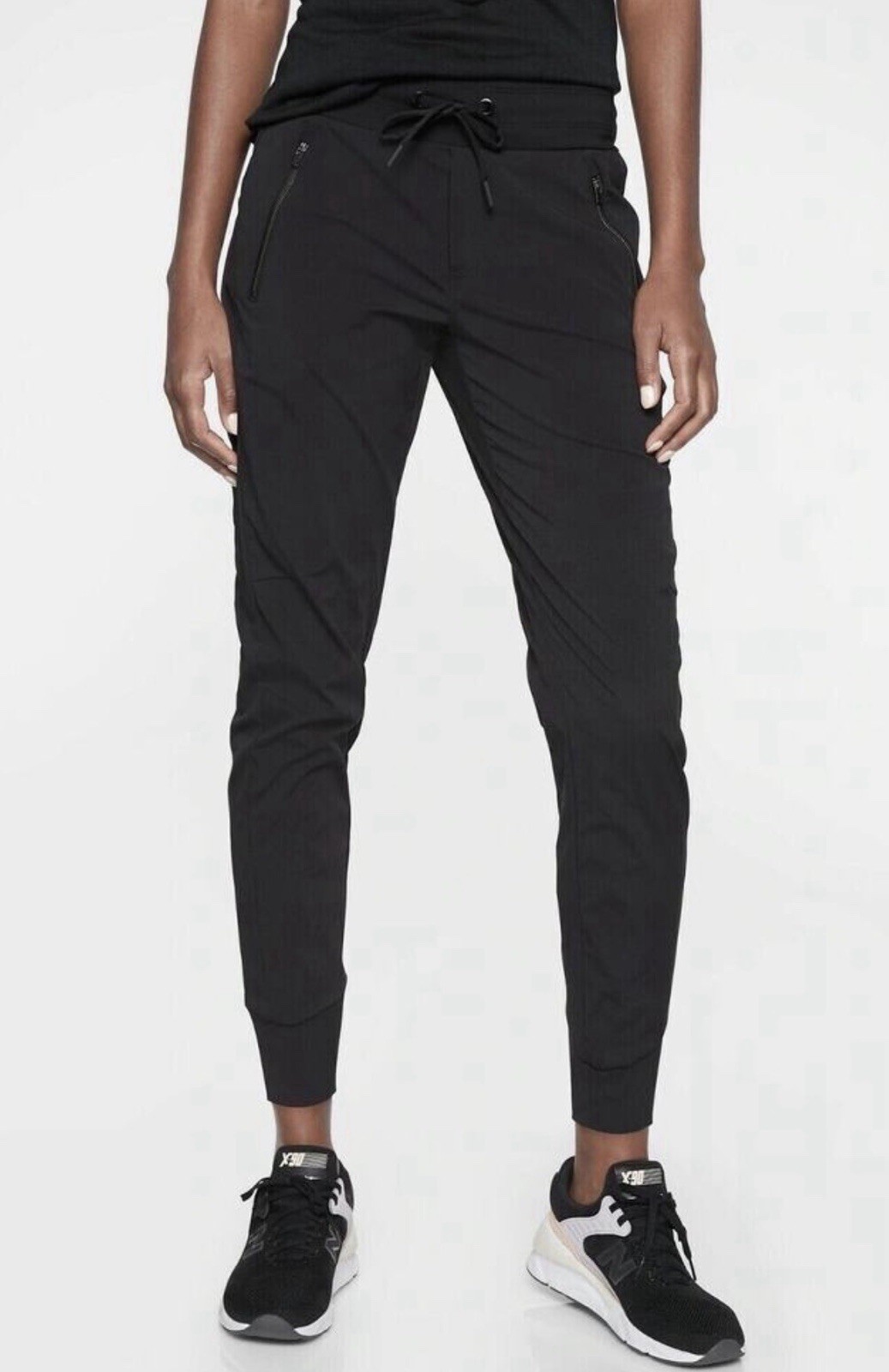 Athleta Trekkie North Jogger, Size 12, Black NWT C3