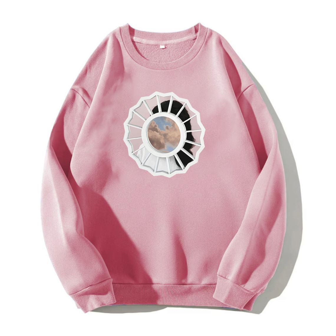 Mac Miller The Divine Feminine Pink Sweatshirt Cloud Aesthetic Unisex Crewneck