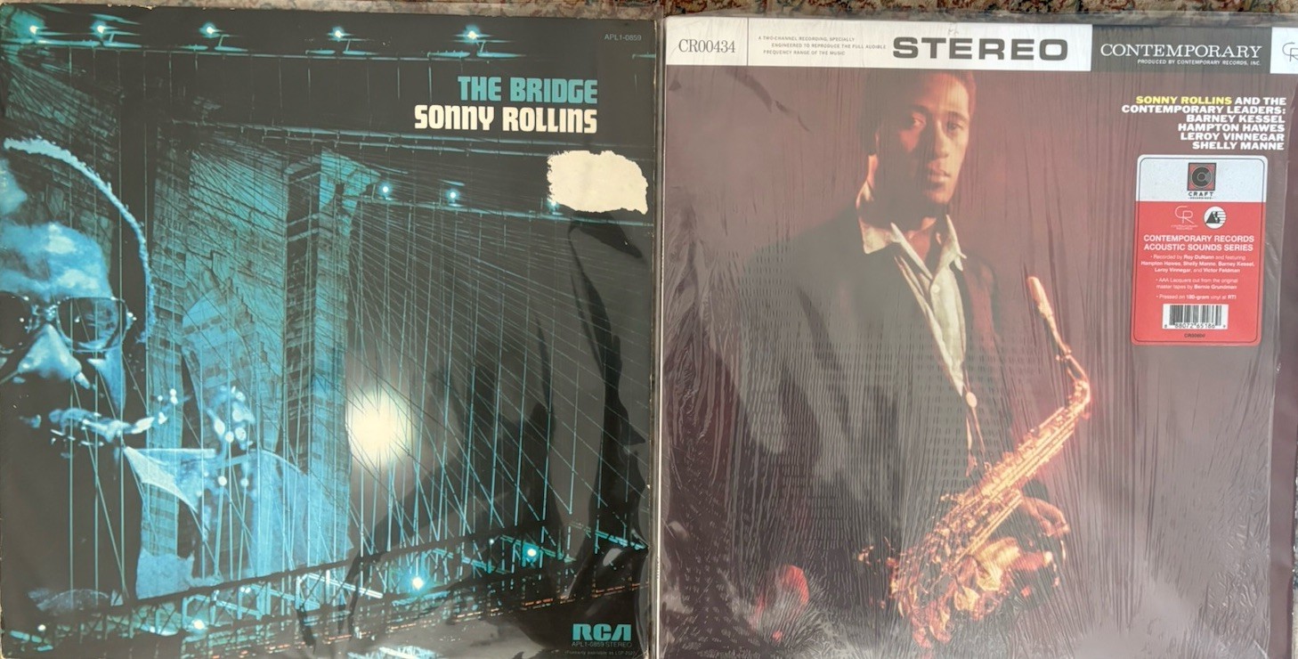 Sonny Rollins The Bridge And The Contemporary Leaders Lp Lot X2 Sonny Rollins The Bridge And The Contemporary Leaders Lp Lot X2