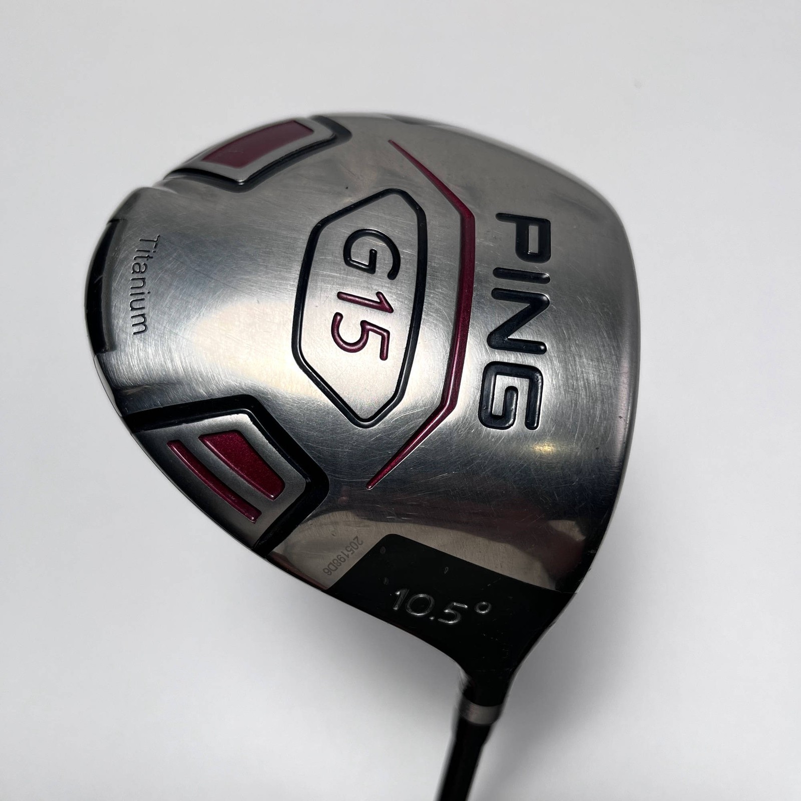 Ping G15 Driver 10.5* Aldila Serrano 60g Stiff Graphite Mens RH