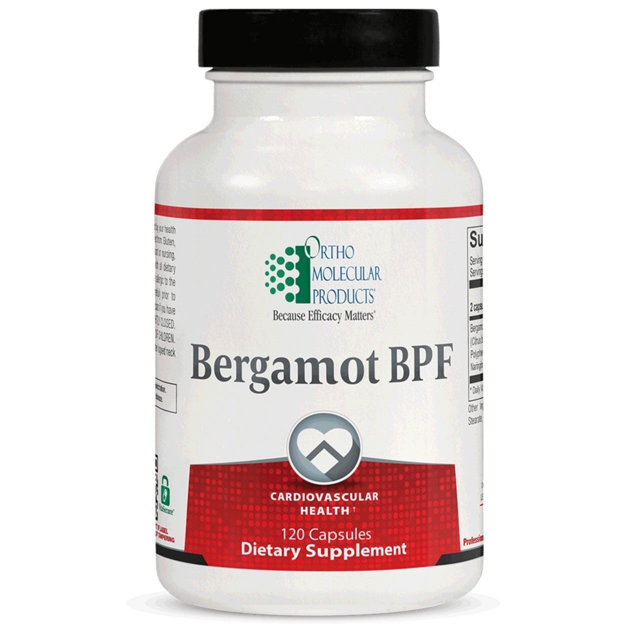 New Bergamot BPF - 120 Capsules by Ortho Molecular New Bergamot BPF - 120 Capsules by Ortho Molecular
