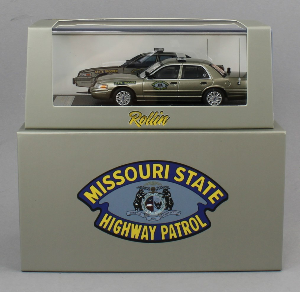 1:64 *ROLLIN DIECAST* Missouri *STATE HIGHWAY PATROL* FORD CROWN VICTORIA *NIB* 1:64 *ROLLIN DIECAST* Missouri *STATE HIGHWAY PATROL* FORD CROWN VICTORIA *NIB*