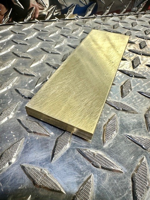 BRASS FLAT BAR 2\