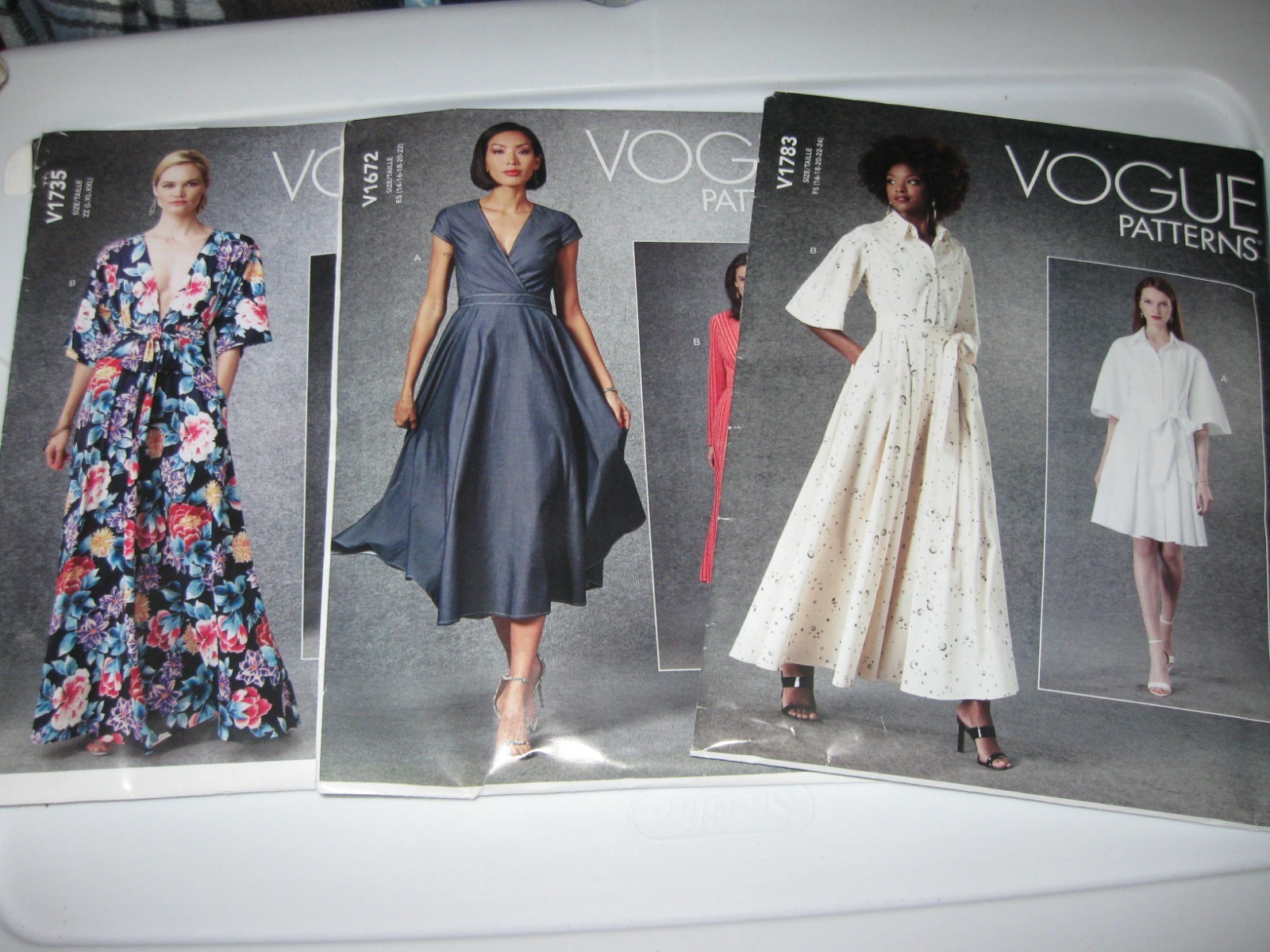 Vogue PATERN LOT OF 3 UNCUT