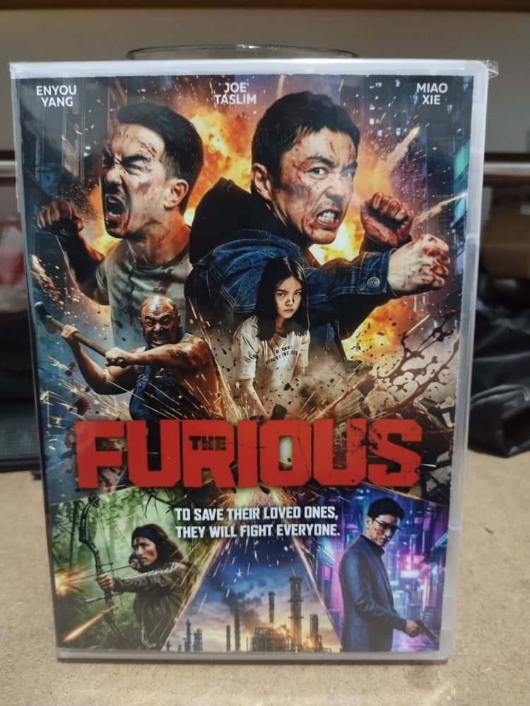 The Furious (2026) DVD Chinese Action Movies Eng Sub With DVD Cases (All Region)