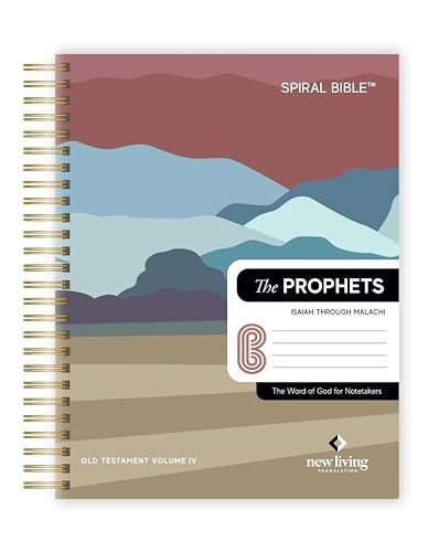 Official Spiral Bible: NLT The Prophets Isaiah-Malachi Wide Ma...