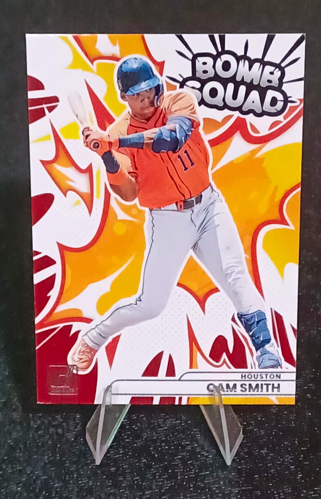 HUGE ERROR 2026 PANINI DONRUSS BASEBALL ERROR- CAM SMITH  BOMB SQUAD #11 
