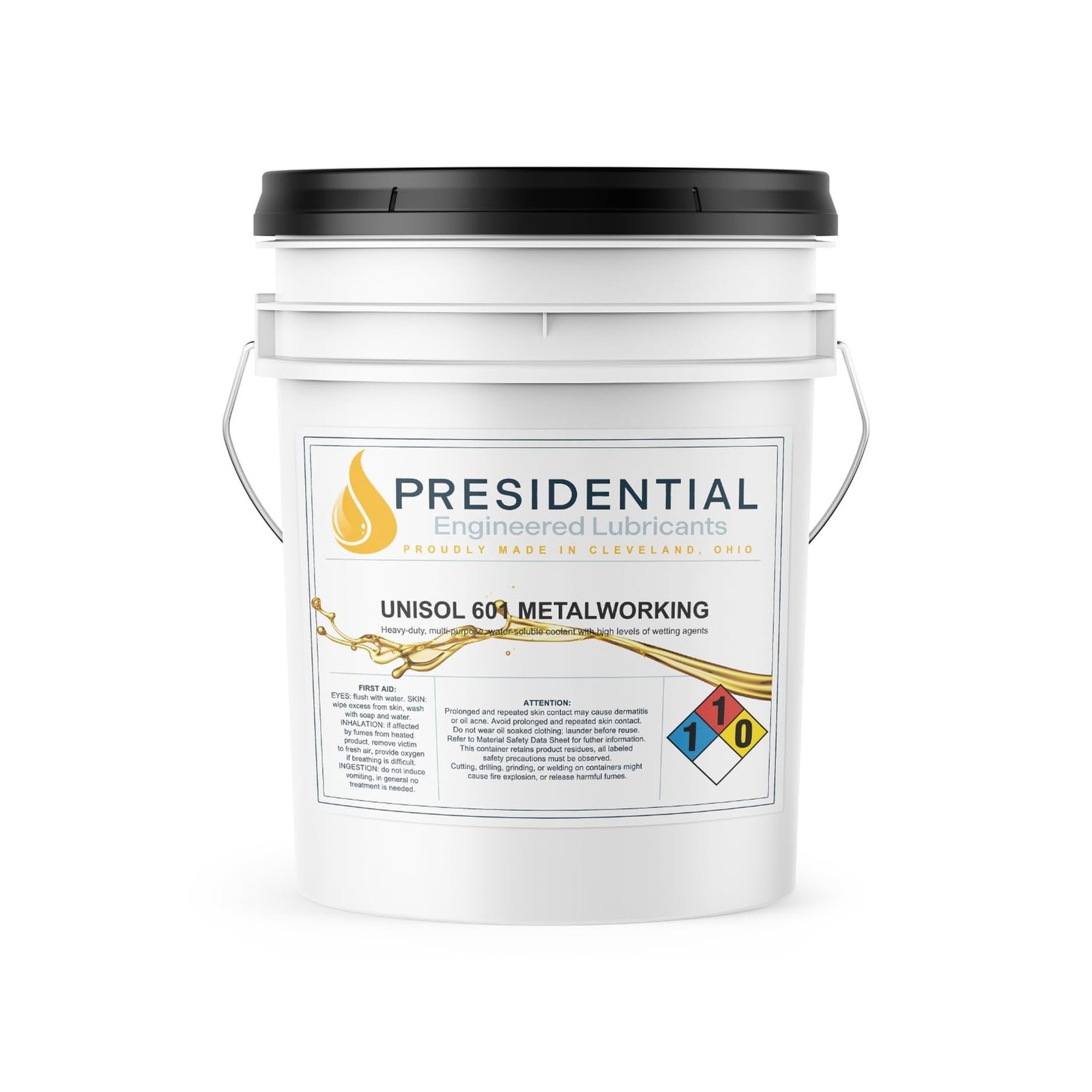 Presidential Unisol 601 Metalworking - Water-Soluble (5 gallons) | Water Solu...