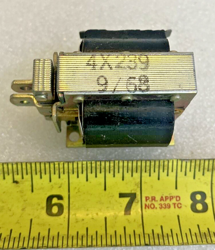 Dormeyer 1000-M-1 / Dayton 4X239 Laminated Solenoid: 120V AC, 1/8 in to Dormeyer 1000-M-1 / Dayton 4X239 Laminated Solenoid: 120V AC, 1/8 in to