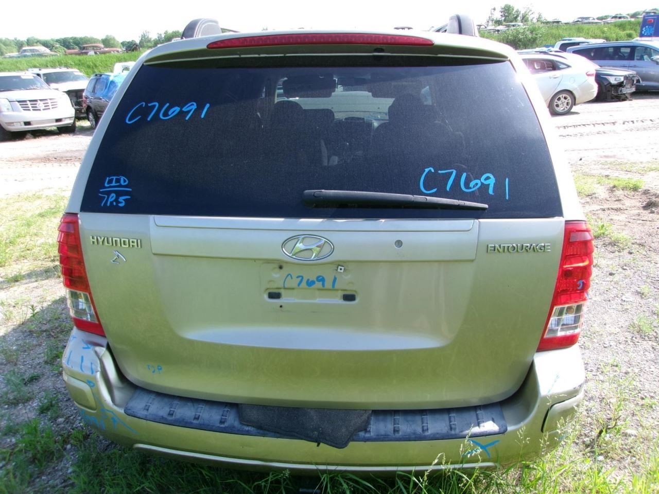 Trunk/Hatch/Tailgate Without Power Lift Fits 07-10 ENTOURAGE 2275081