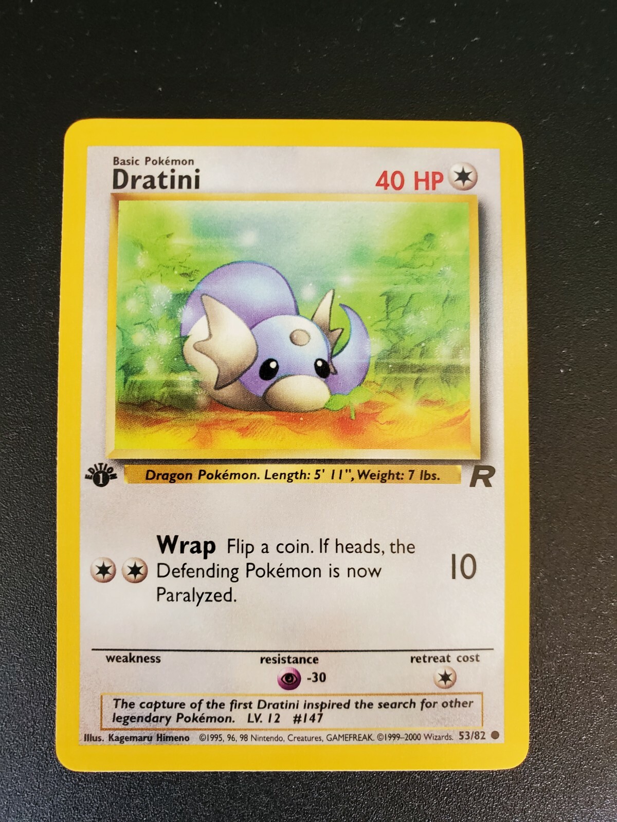 Vintage 2000 Pokémon 1st Edition Team Rocket - Pick Your Card