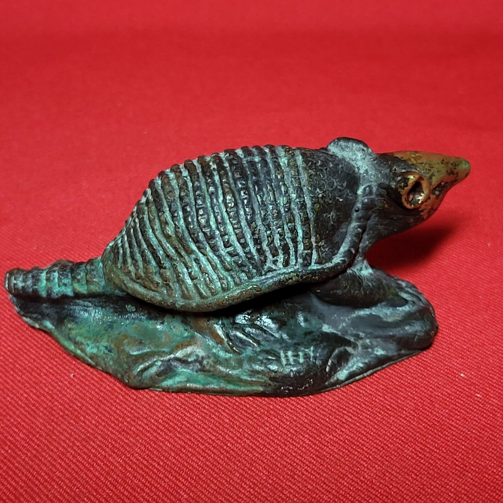 VTG Metal Armadillo Made in Mexico