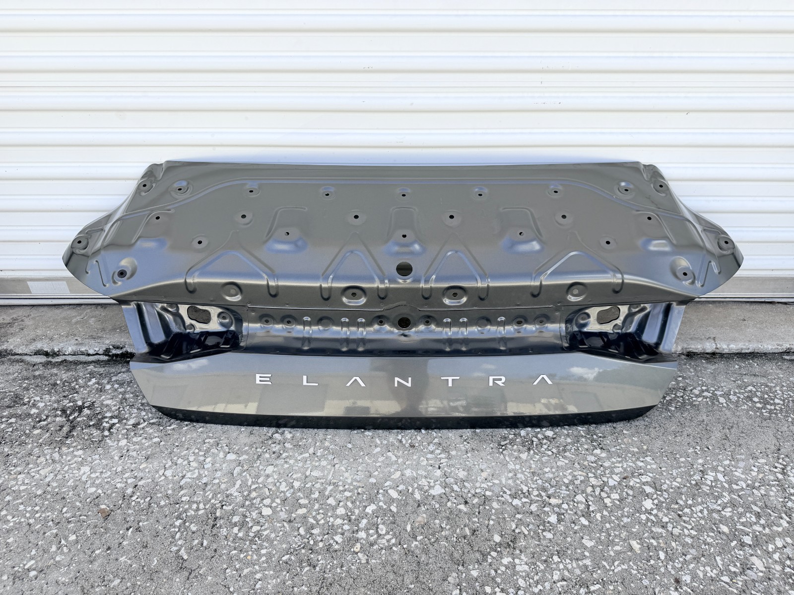 2021 - 2025 Hyundai Elantra Rear Deck Trunk Lid Shell Panel Dark Gray OEM