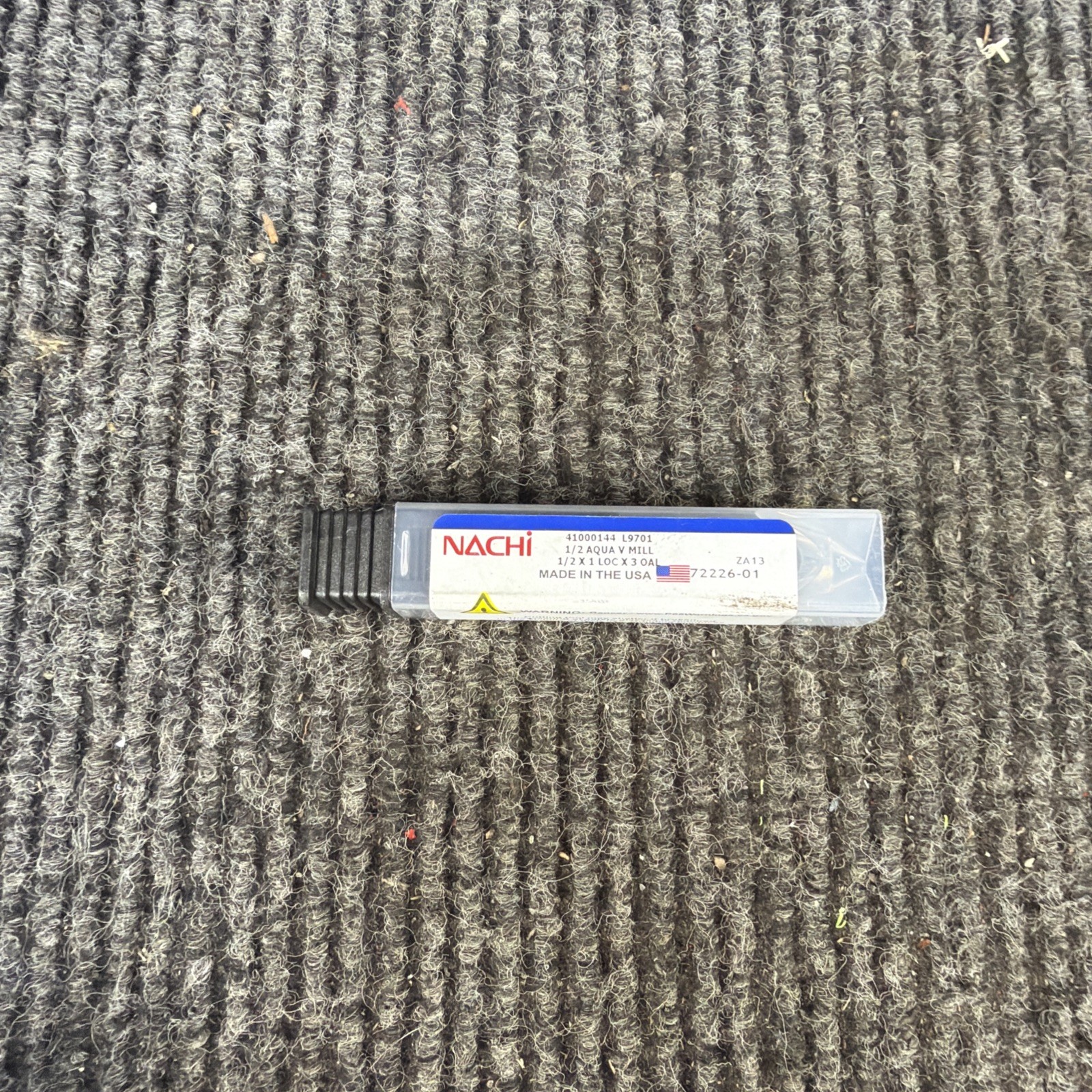 Nachi 41000144 1/2 Aqua V Mill L9701, 1/2 x 1 x 3, 4 Flutes  72226-01
