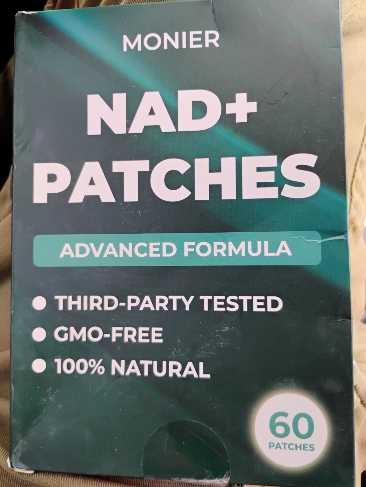 MONIER NAD+ Patches for Women & Men NAD+ Patch Advanced Formula 60 pack 