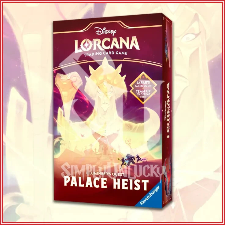 Disney Lorcana TCG TCG Reign of Jafar Illumineer\'s Quest Palace Heist IN STOCK