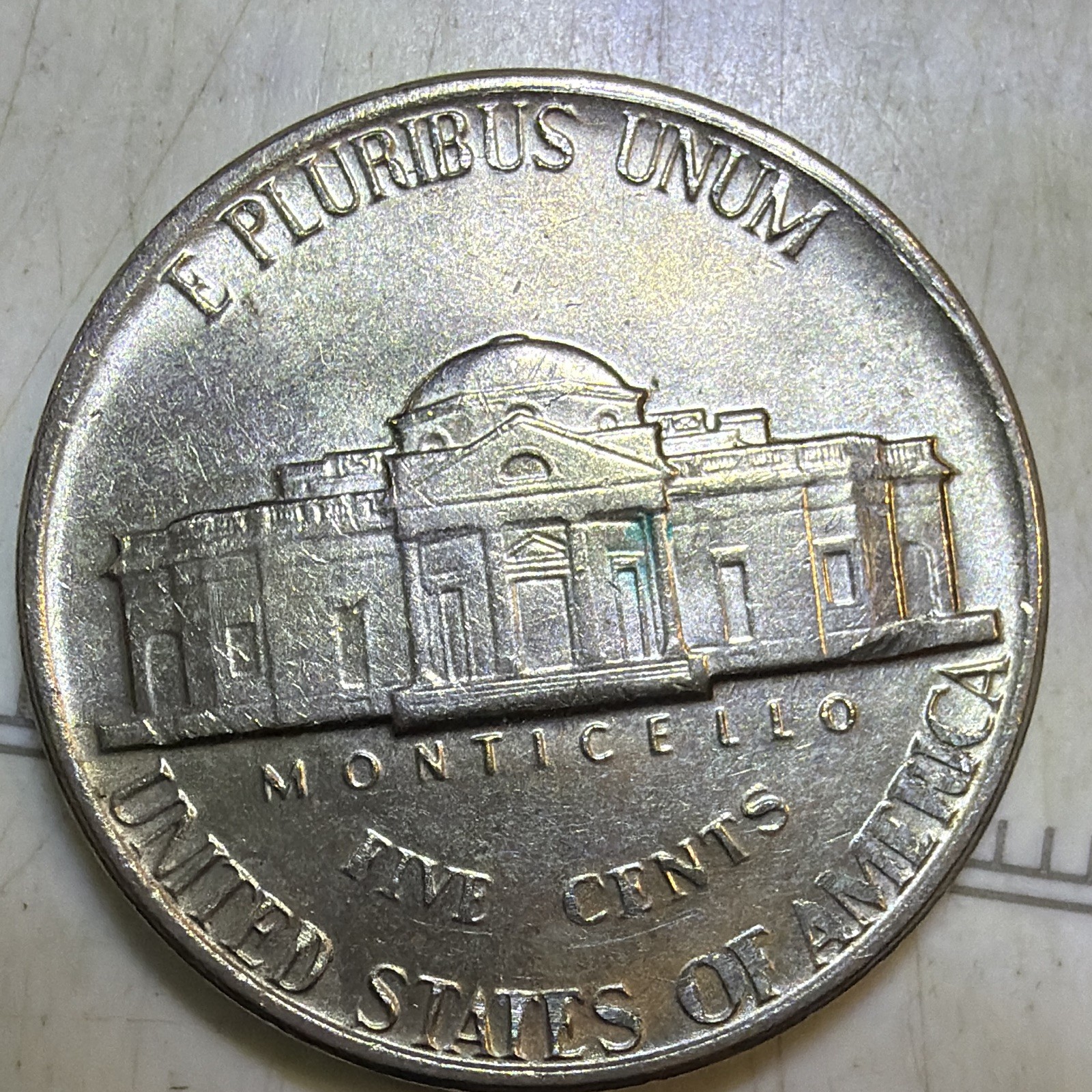 1981-D Denver 5C Jefferson Nickel Business Strike Copper KM#192