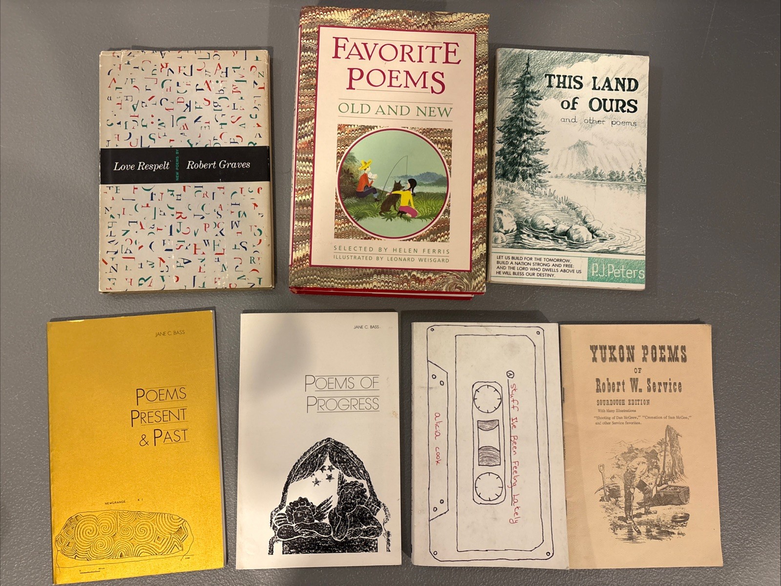8 Books Mixed Poems ; Favorite Poems Old and New by Helen Ferris Tibbets + 7More