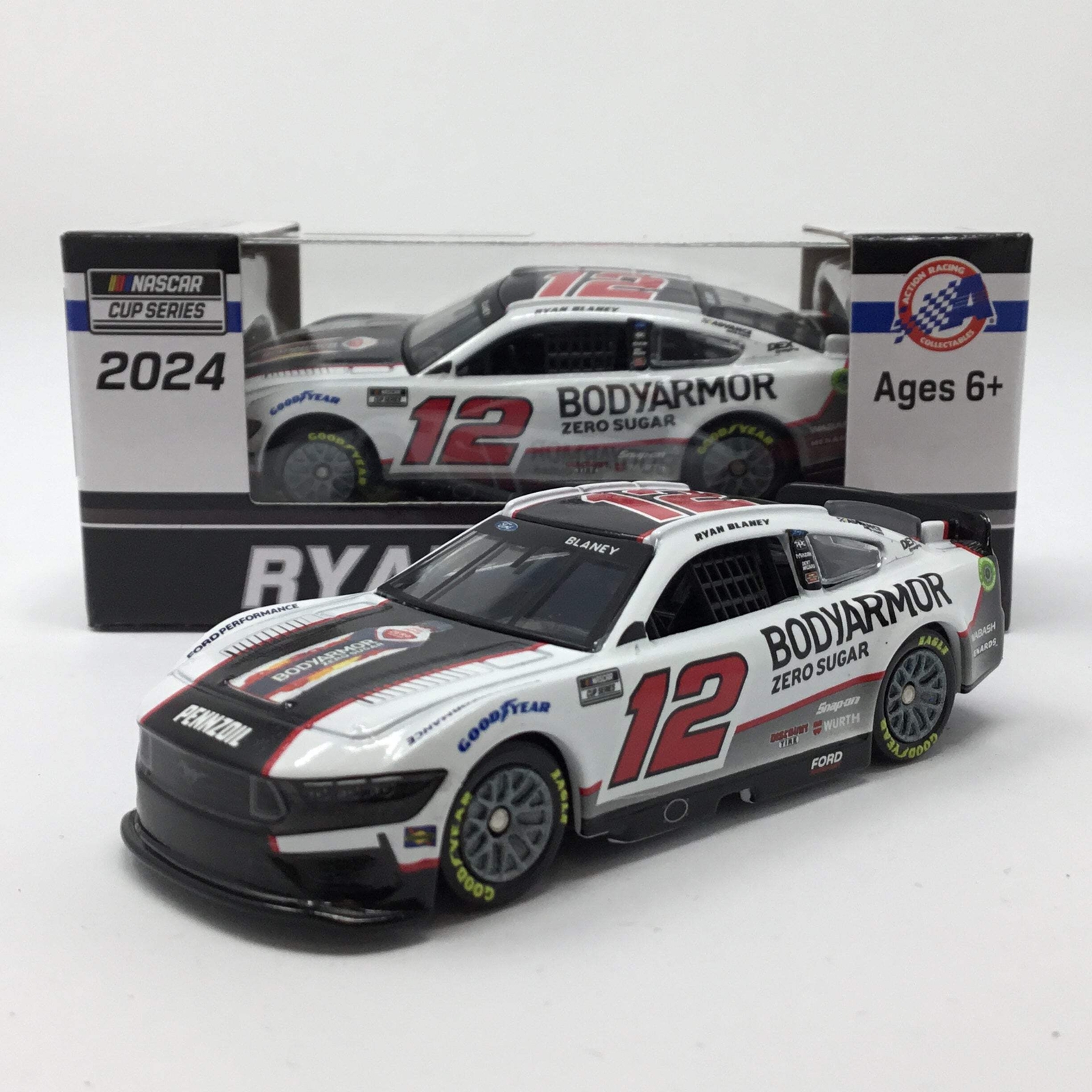 Ryan Blaney 2024 BodyArmor Zero Sugar 1:64 Diecast