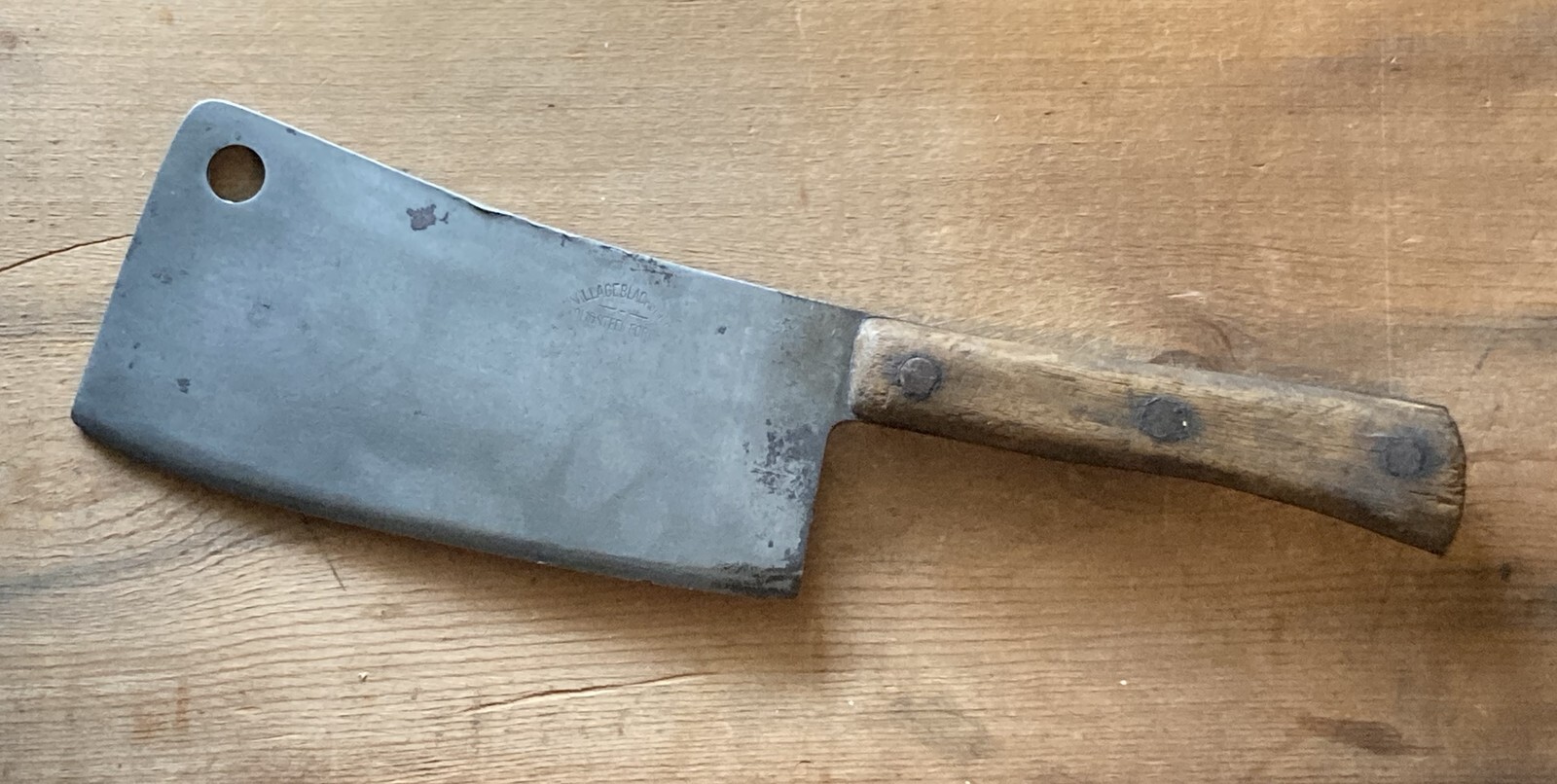 Antique Village Blacksmith Butchers Cleaver