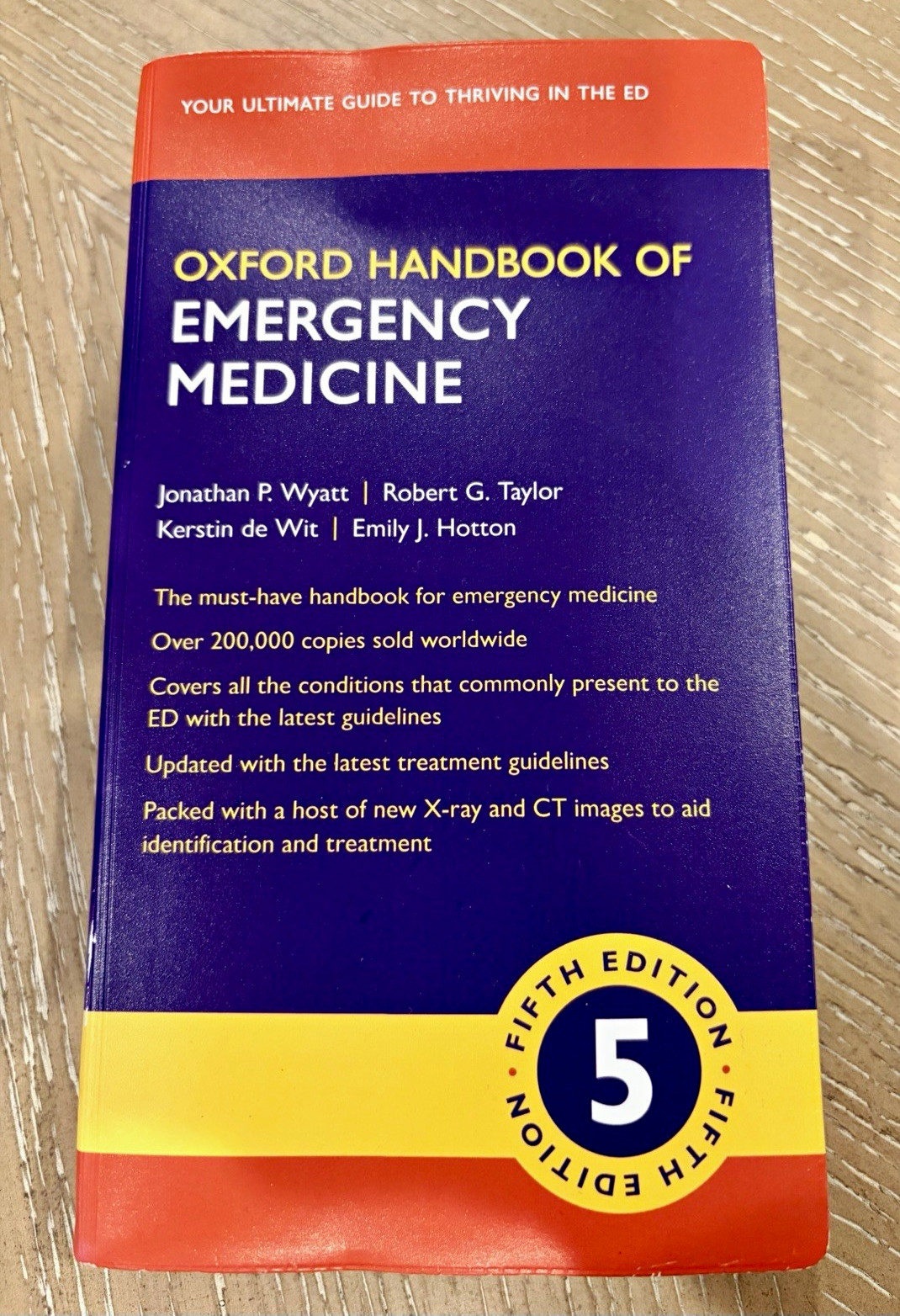 Oxford Handbook of Emergency Medicine 5th Ed Wyatt 2020 ISBN 9780198784197