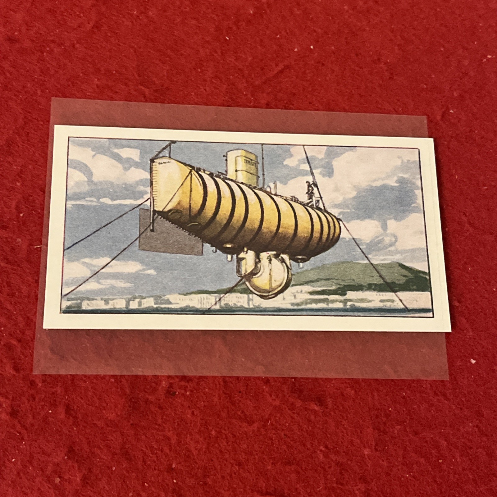 1964 Regent Oil “Do You Know” BATHYSCAPHE “TRIESTE” Oil Company Trade Card #17 M