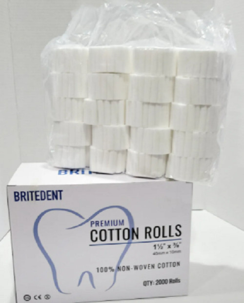 1000 pcs Dental Gauze Cotton Rolls 1-1/2\