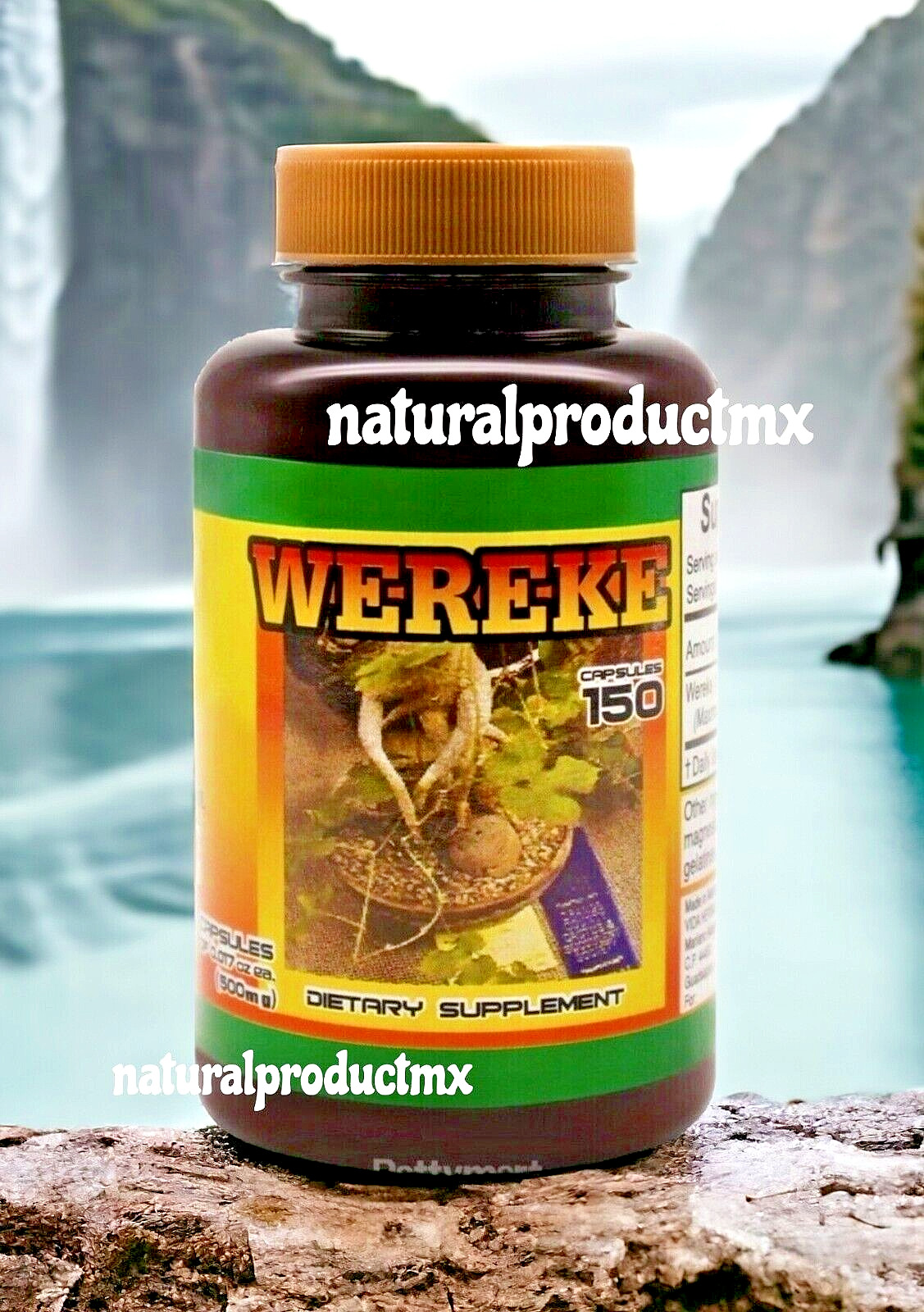 Wereke Capsules Wereque ✅ 150 Capsulas Support Healthy Glucose By Plantimex