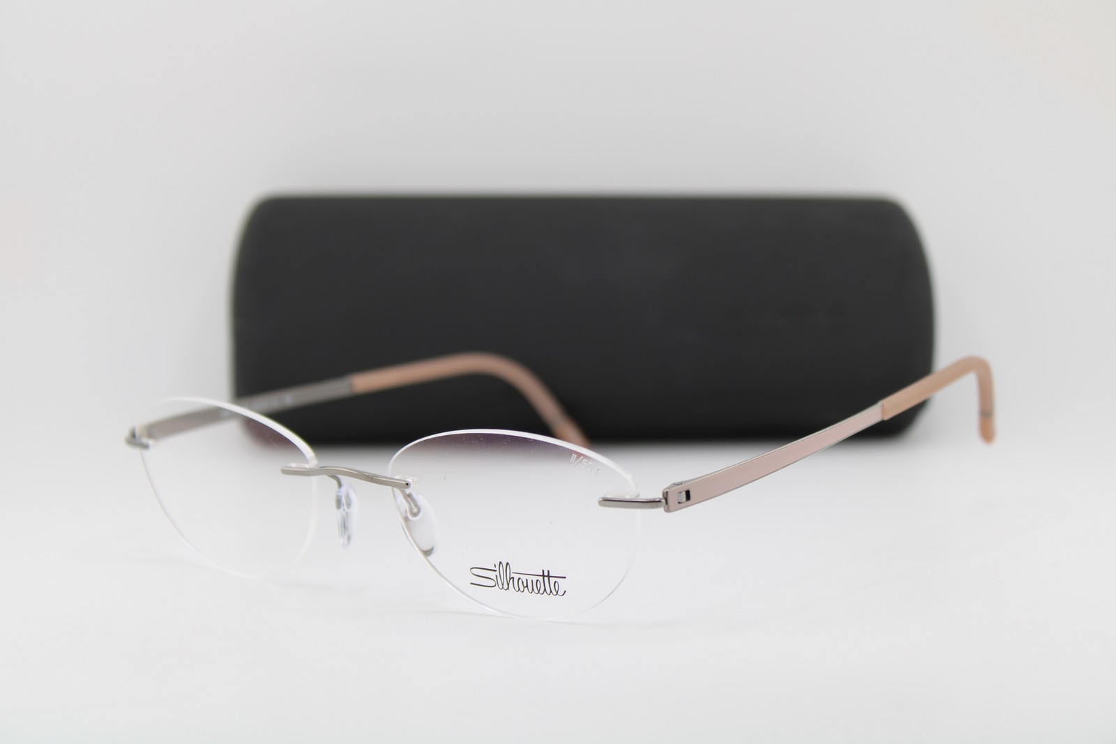 NEW SILHOUETTE 5529 II 6760 GUNMETAL BROWN AUTHENTIC EYEGLASSES 50-17