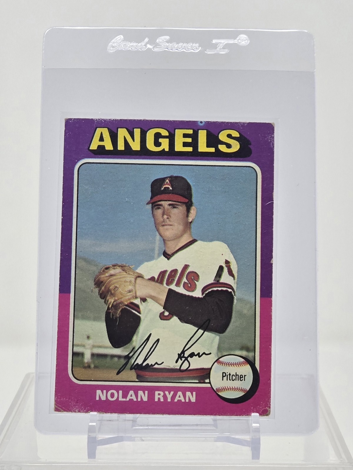 1975 Topps Baseball Nolan Ryan #500 California Angels 