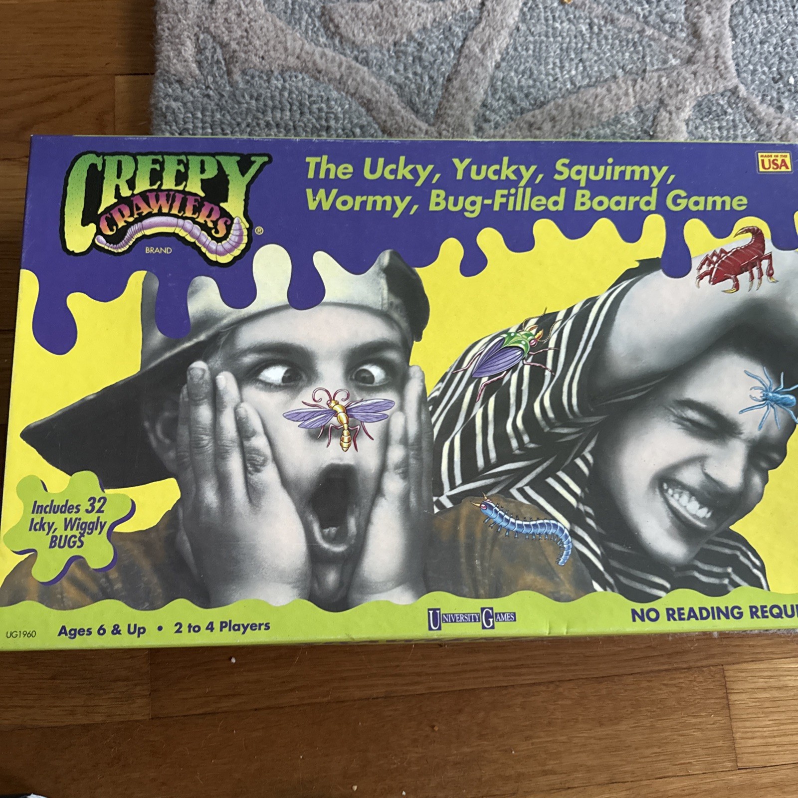 Creepy Crawlers Board Game Vintage 1994 Excellent Condition Creepy Crawlers Board Game Vintage 1994 Excellent Condition