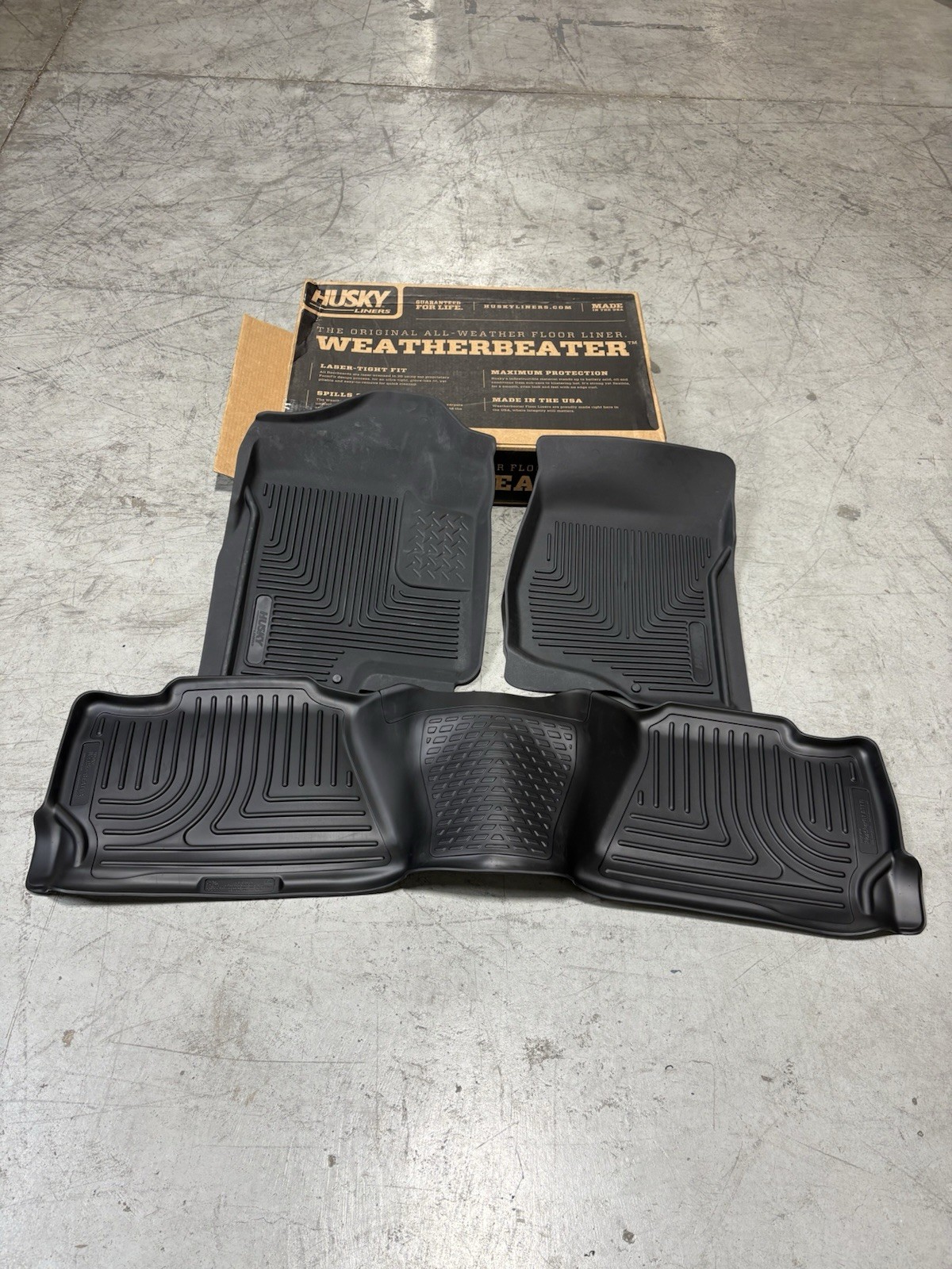 Husky Weatherbeater Floor Liners Full Set for Escalade ESV Suburban 1500