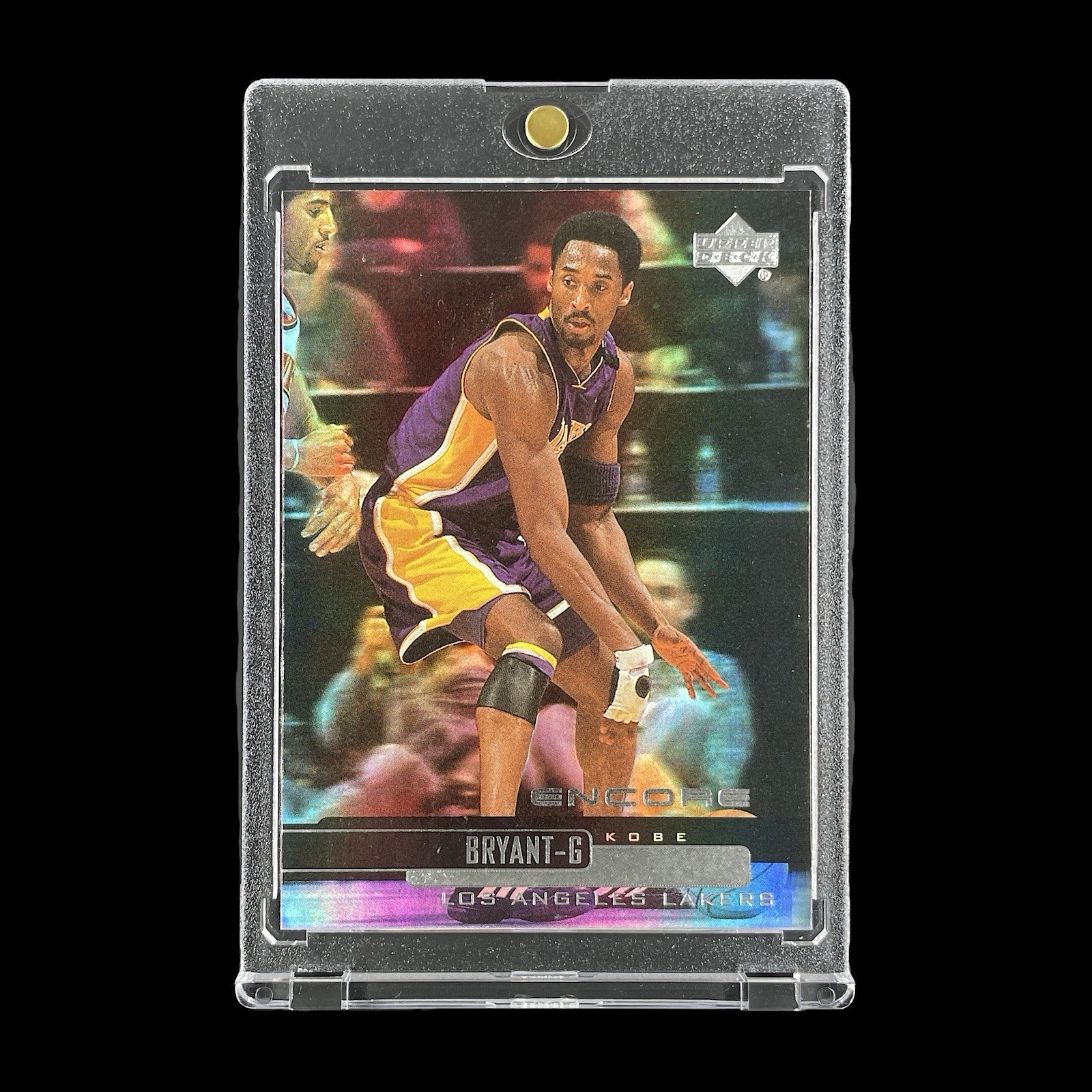 KOBE BRYANT RAINBOW HOLO SILVER FOIL CARD 1999-00 Upper Deck NBA - Lakers