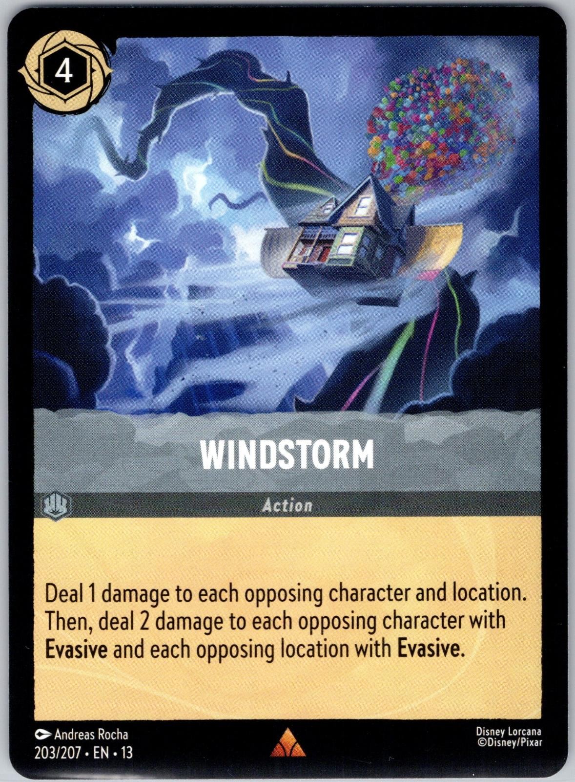 Windstorm 203/204 R Lorcana Attack of the Vine NM/M